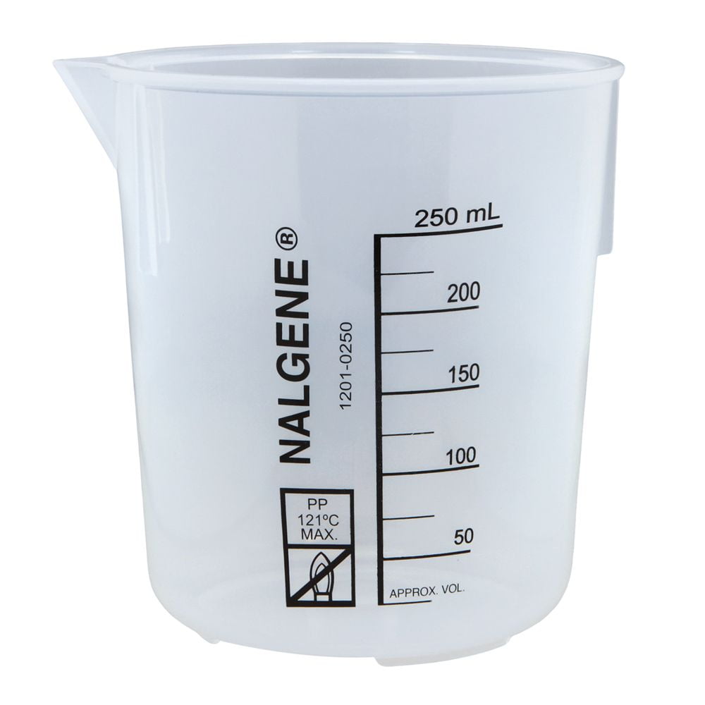 Nalgene Griffin Beaker, Low Form, Polypropylene, 250 Ml - KPVA