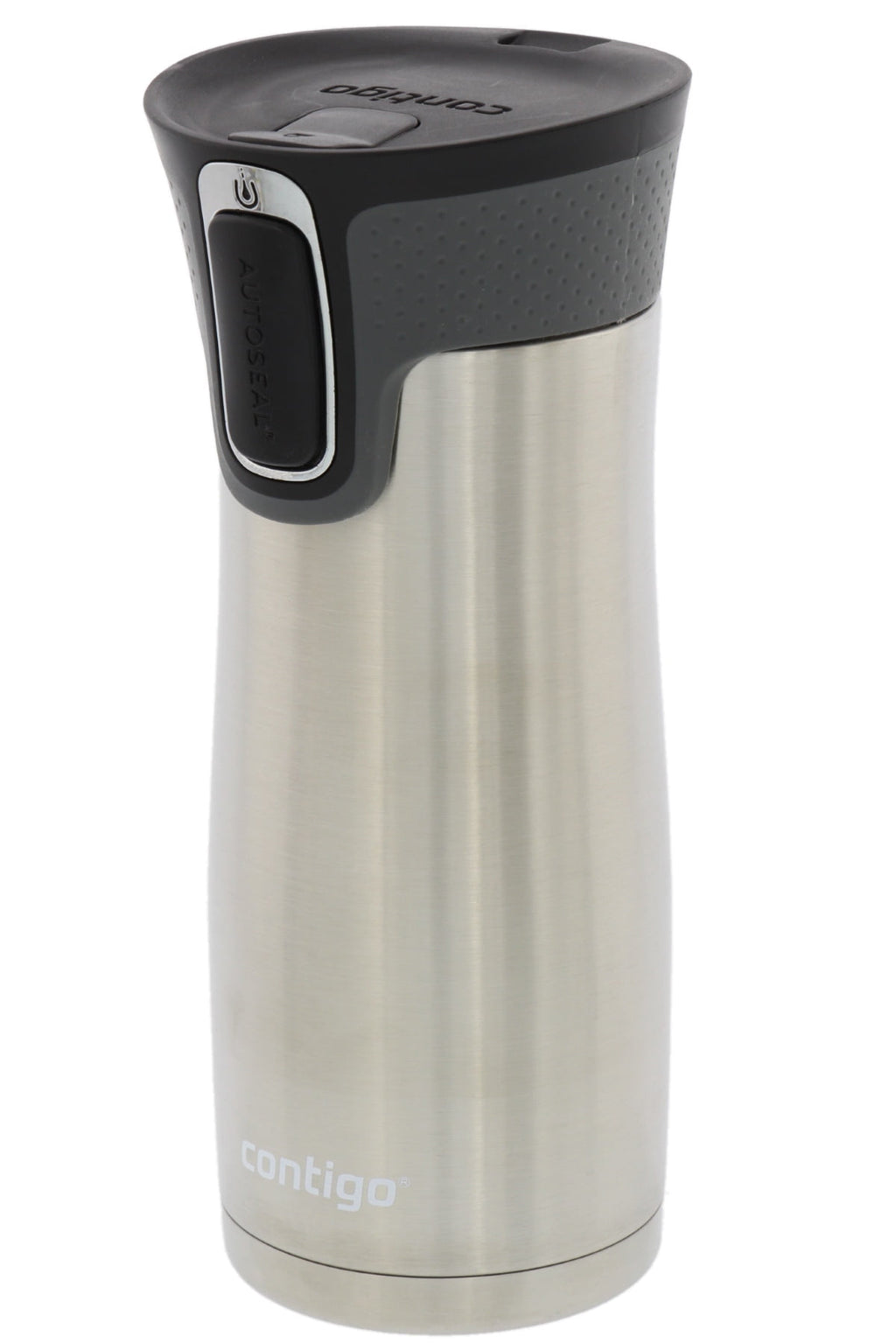 Contigo AUTOSEAL West Loop 2.0 Travel Mug, 16 oz., Stainless Steel with Black Button - INVB
