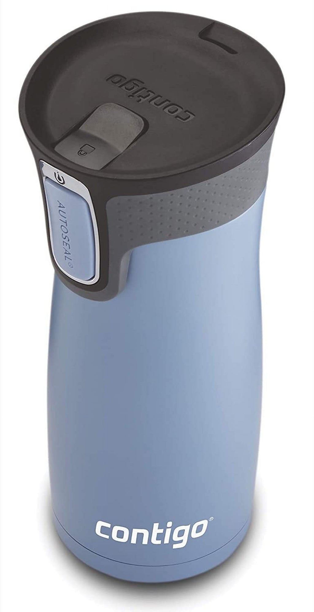 Contigo AUTOSEAL West Loop 2.0 Travel Mug, 16 oz., Stainless Steel with Black Button - INVB