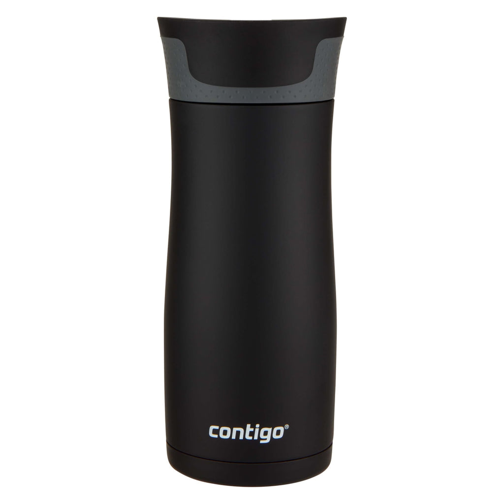 Contigo AUTOSEAL West Loop 2.0 Travel Mug, 16 oz., Stainless Steel with Black Button - INVB