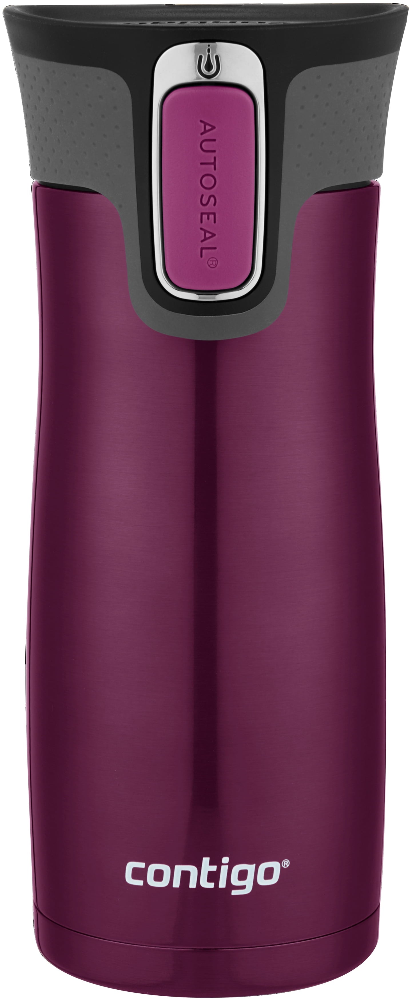 Contigo AUTOSEAL West Loop 2.0 Travel Mug, 16 oz., Stainless Steel with Black Button - INVB
