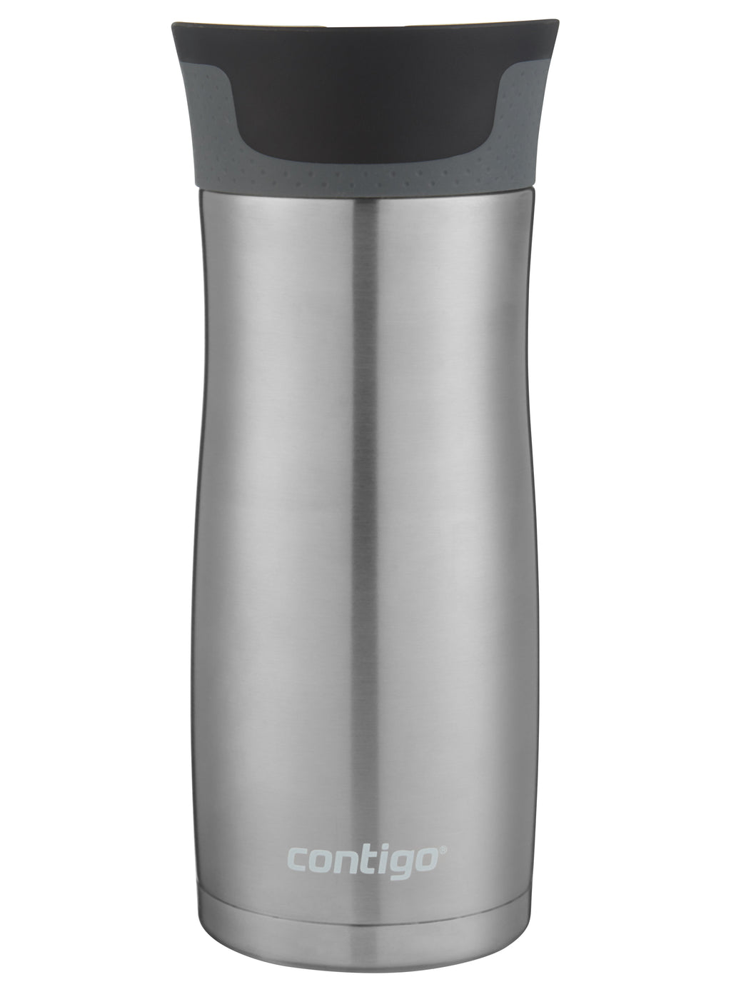 Contigo AUTOSEAL West Loop 2.0 Travel Mug, 16 oz., Stainless Steel with Black Button - INVB