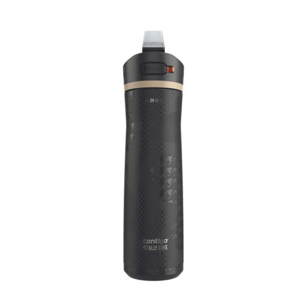 Contigo x Ally Love Ashland Chill 2.0 Stainless Steel Water Bottle with Autospout Lid, 24 oz, Oatmilk - VO1D
