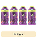 (4 pack) Contigo Kids Water Bottle with Redesigned AUTOSPOUT Straw, 14 oz, Grape Forest Haven - MRSP