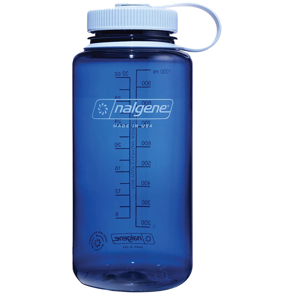 Nalgene Sustain 32 oz. Wide Mouth Water Bottle - Indigo - BYRM