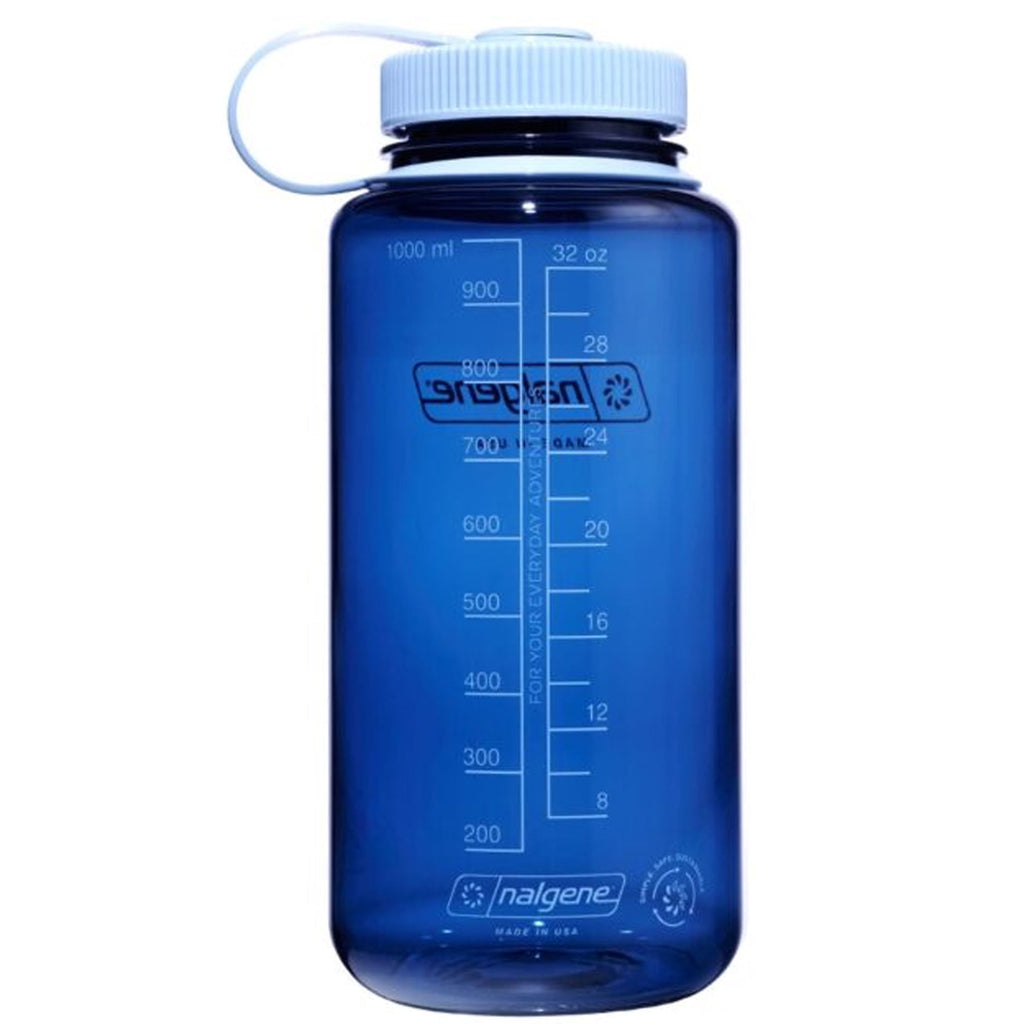 Nalgene Sustain 32 oz. Wide Mouth Water Bottle - Indigo - BYRM