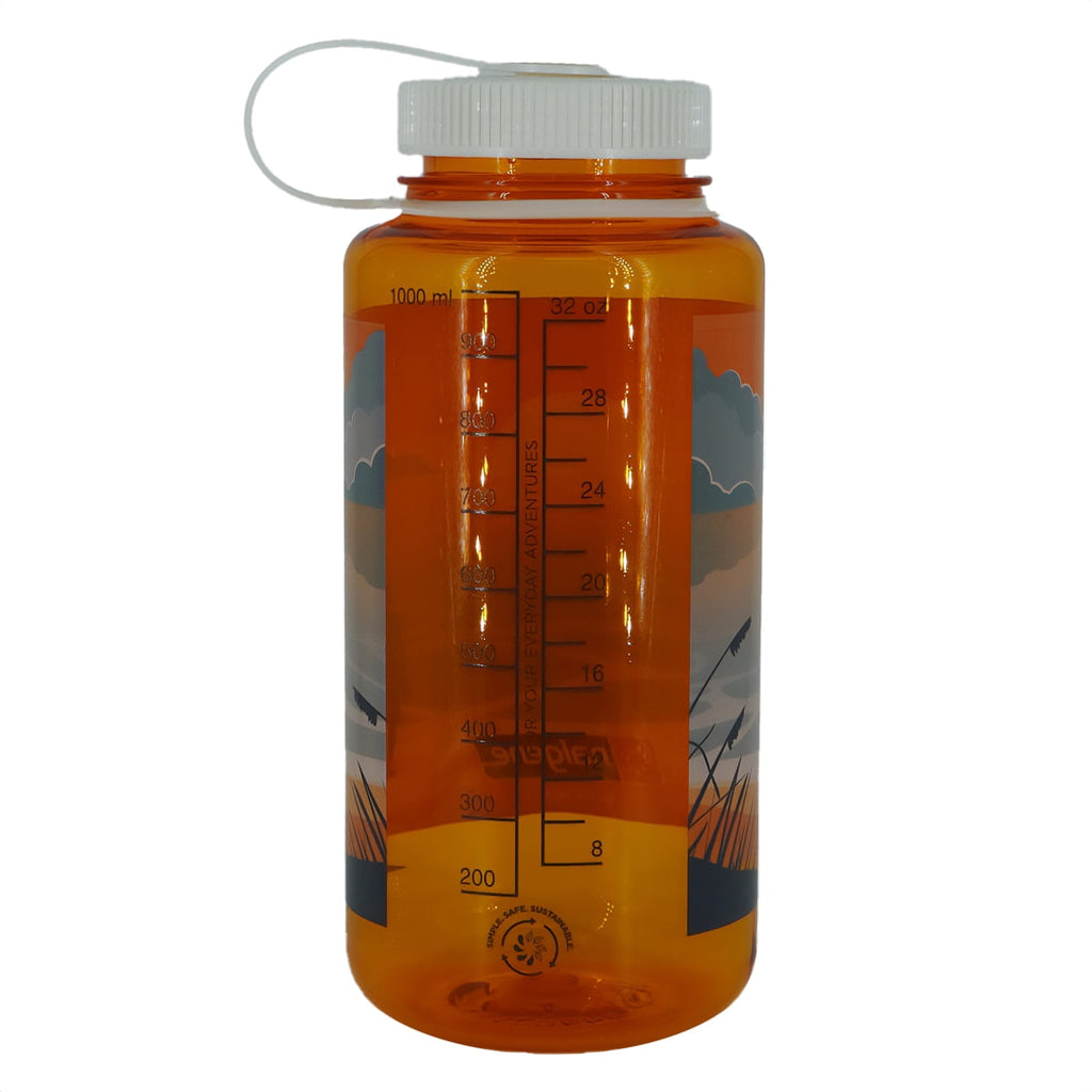 Nalgene Sustain 32 oz. Wide Mouth Water Bottle - Indigo - BYRM