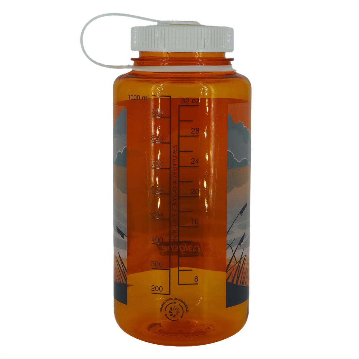 Nalgene Sustain 32 oz. Wide Mouth Water Bottle - Indigo - BYRM