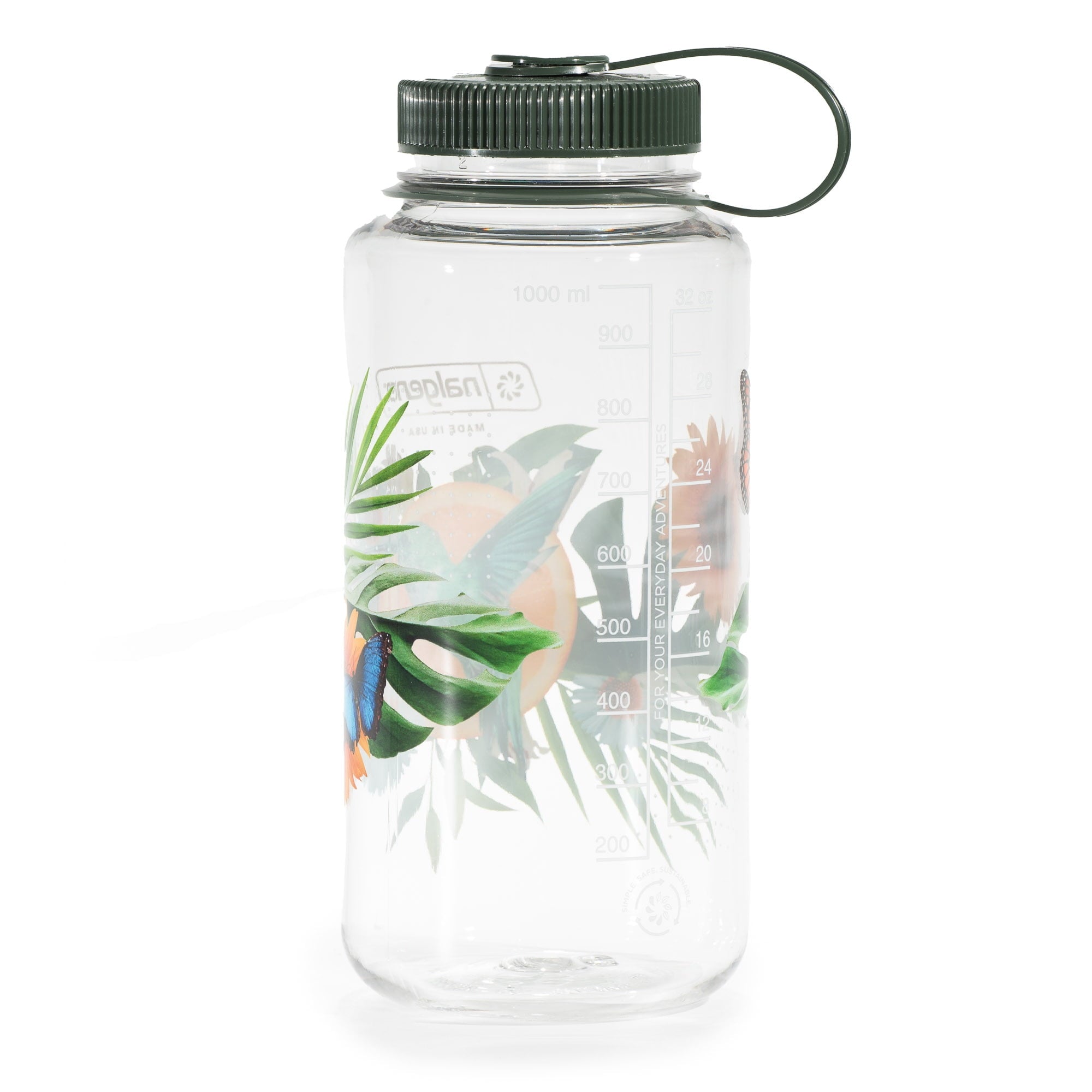 Nalgene Sustain 32 oz. Wide Mouth Water Bottle - Indigo - BYRM