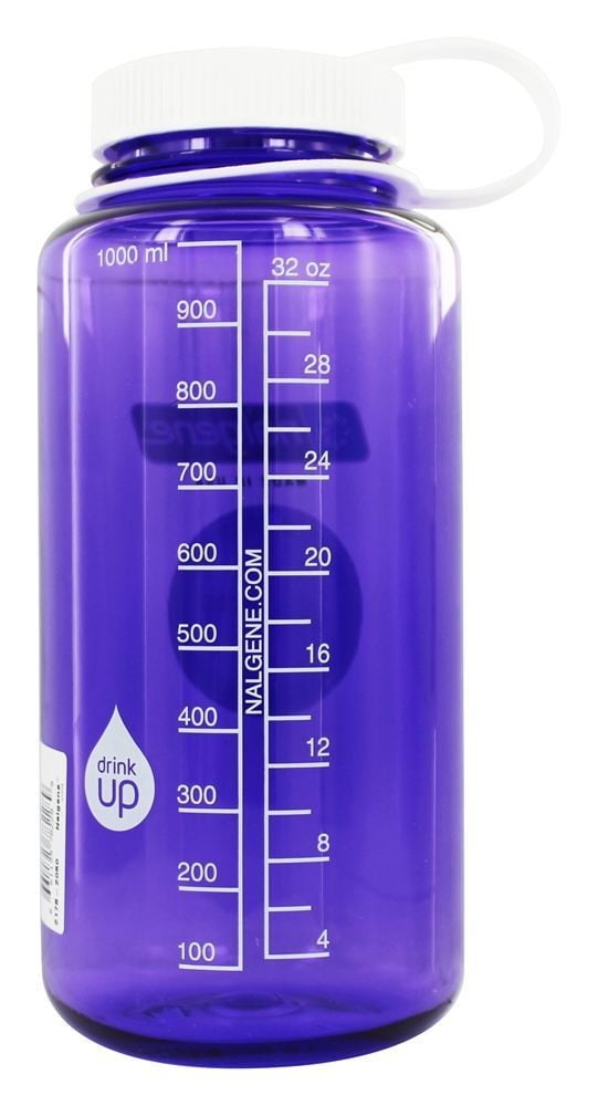 Nalgene Sustain 32 oz. Wide Mouth Water Bottle - Indigo - BYRM