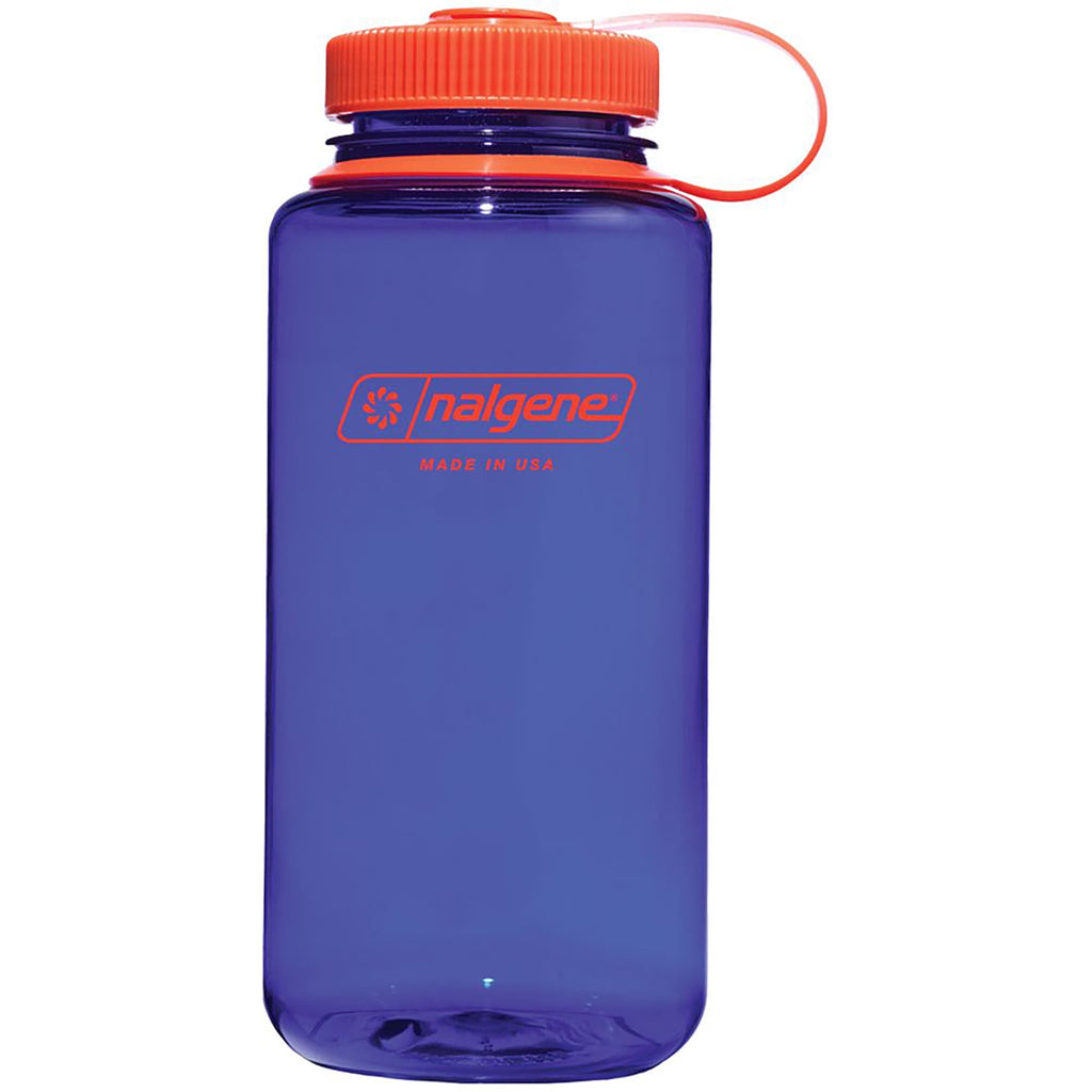 Nalgene Sustain 32 oz. Wide Mouth Water Bottle - Indigo - BYRM