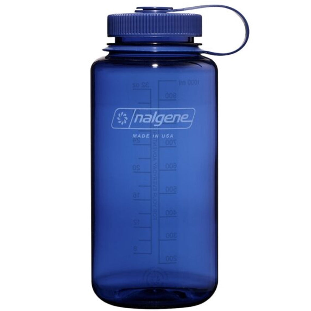 Nalgene Sustain 32 oz. Wide Mouth Water Bottle - Indigo - BYRM