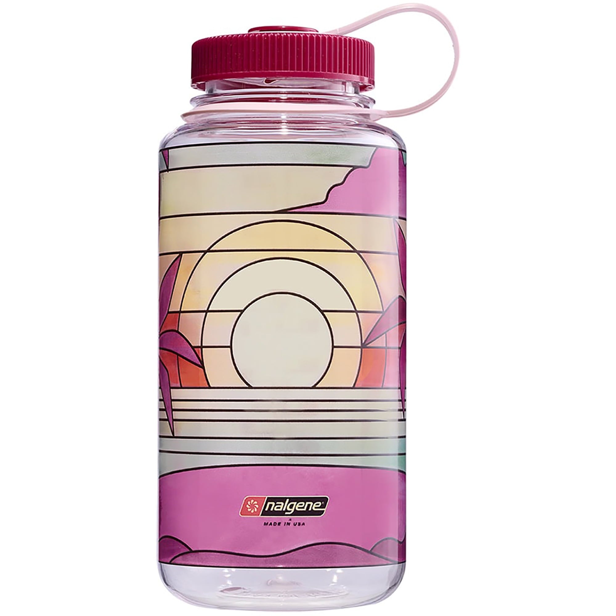 Nalgene Sustain 32 oz. Wide Mouth Water Bottle - Indigo - BYRM