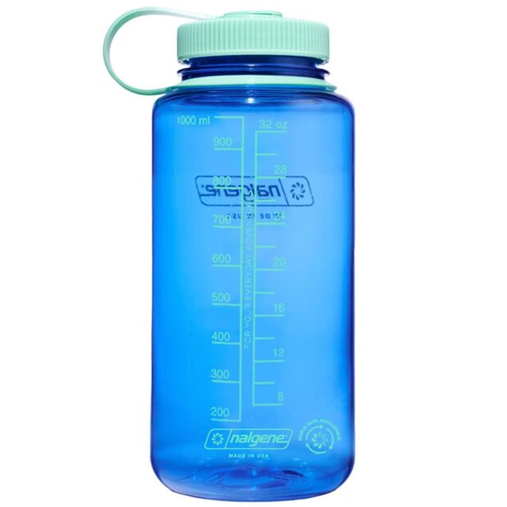 Nalgene Sustain 32 oz. Wide Mouth Water Bottle - Indigo - BYRM