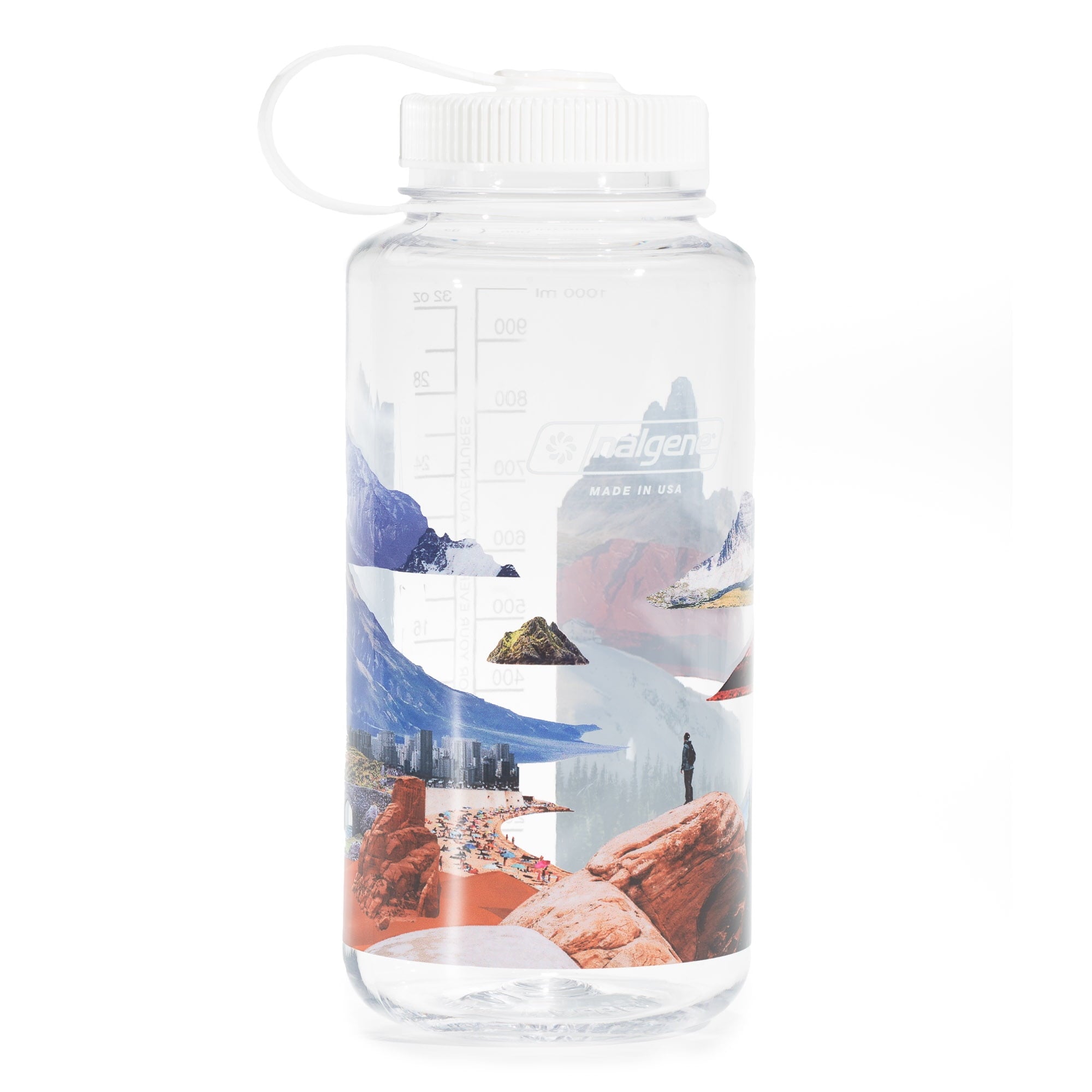 Nalgene Sustain 32 oz. Wide Mouth Water Bottle - Indigo - BYRM