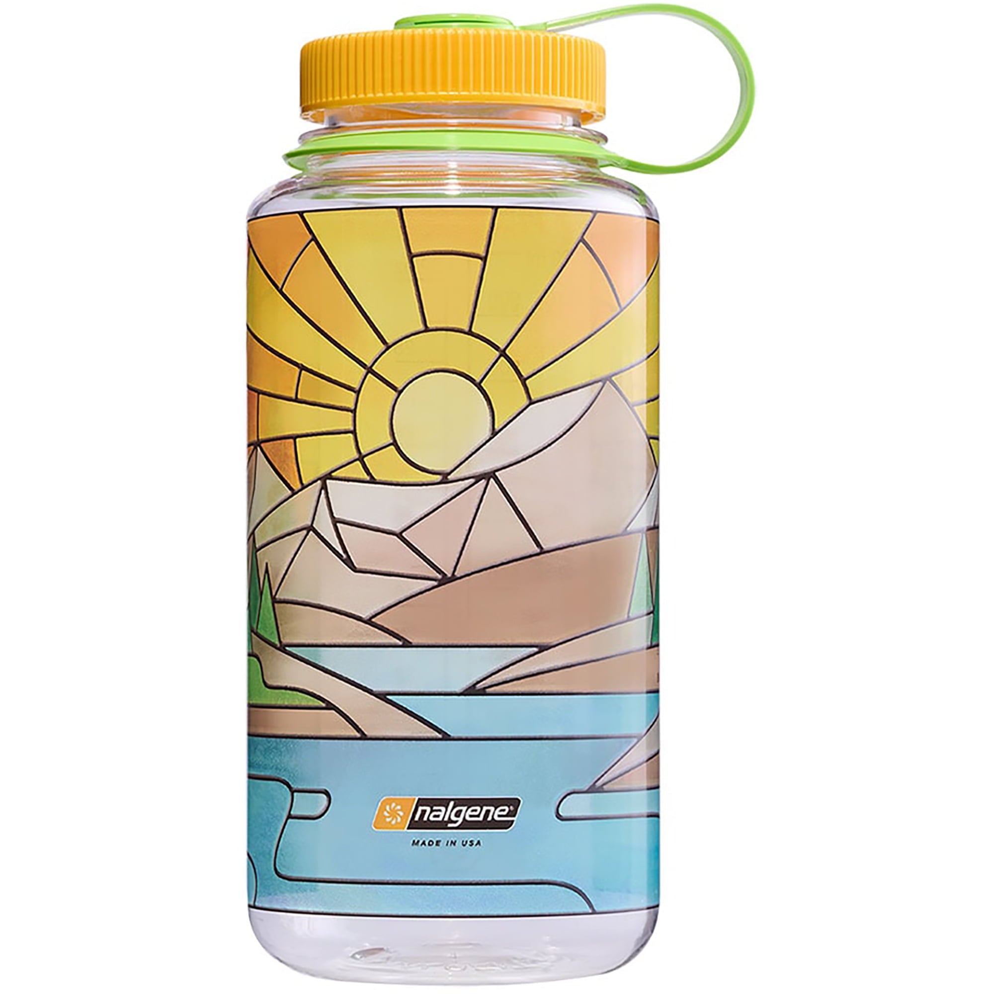 Nalgene Sustain 32 oz. Wide Mouth Water Bottle - Indigo - BYRM