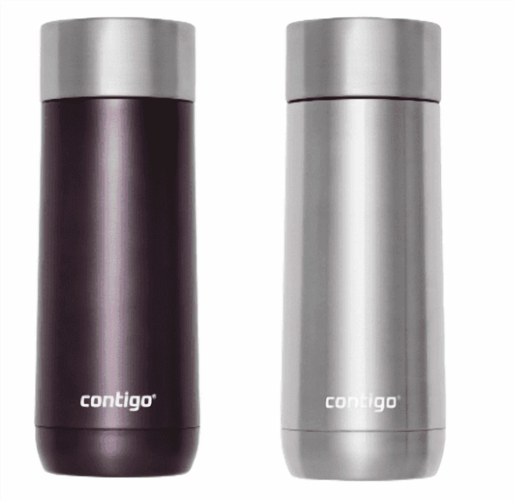 Contigo Luxe 14 oz. Travel Mug, 2 pk. - Dark Plum and Stainless Steel - U1V1