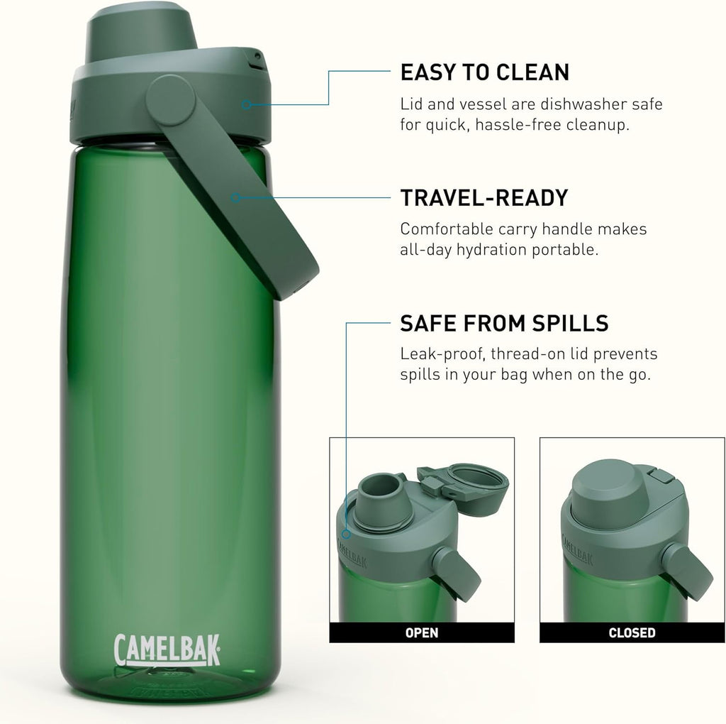 Camelbak Thrive Chug 25oz Water Bottle, Forest Green - C8OB