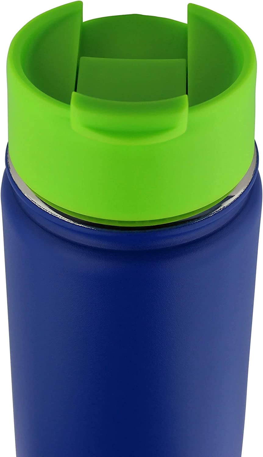 NuRich Hydro Wide Mouth Flip and Sip Replacement Coffee Lid or Cap Accessories Compatible with Hydroflask, Nalgene, and Many More Top Water Bottle Brands Sizes 12 16 18 20 32 40 64 Ounce - H913