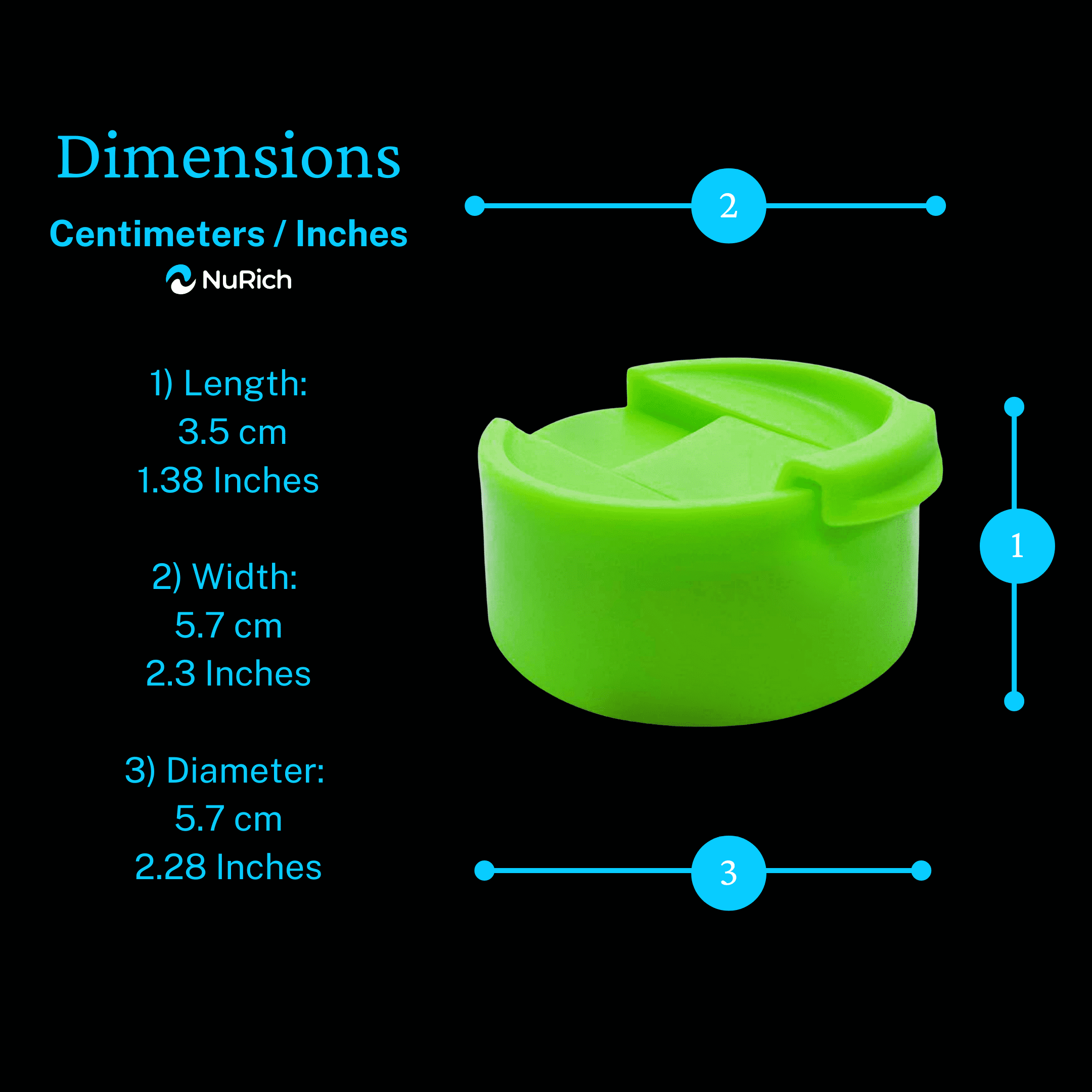 NuRich Hydro Wide Mouth Flip and Sip Replacement Coffee Lid or Cap Accessories Compatible with Hydroflask, Nalgene, and Many More Top Water Bottle Brands Sizes 12 16 18 20 32 40 64 Ounce - H913
