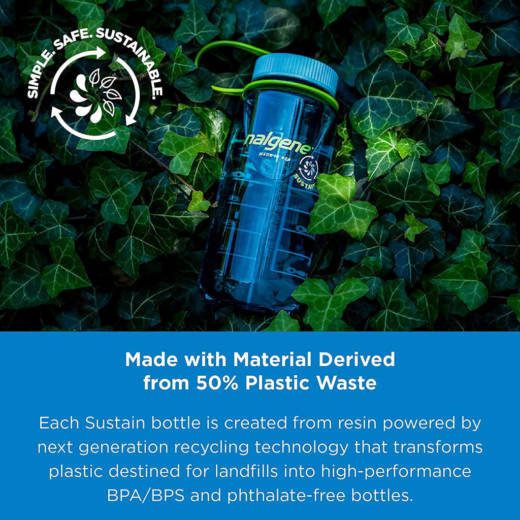 Nalgene 16oz Wide Mouth Sustain Bottle - YLW5
