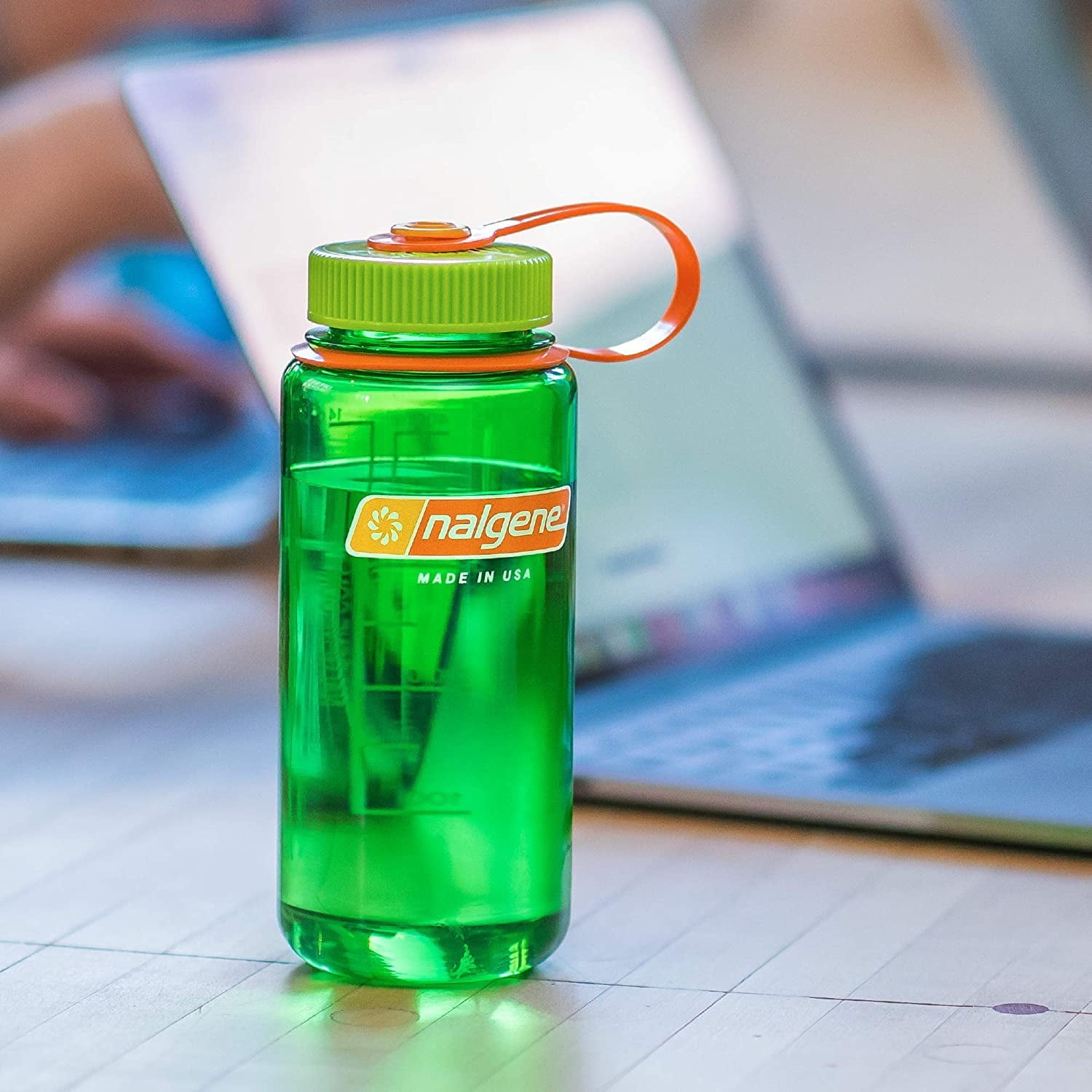 Nalgene 16oz Wide Mouth Sustain Bottle - YLW5