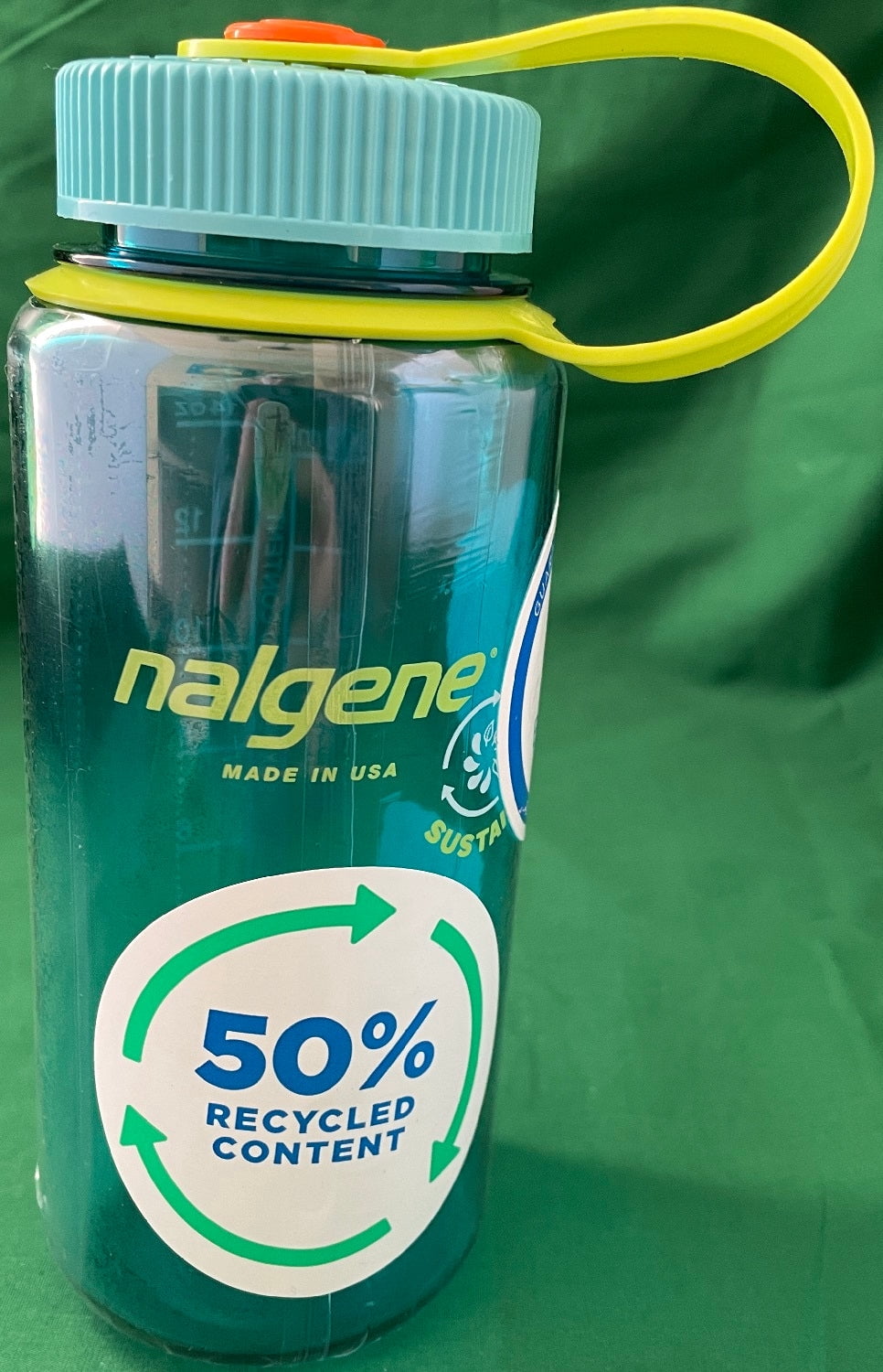 Nalgene 16oz Wide Mouth Sustain Bottle - YLW5