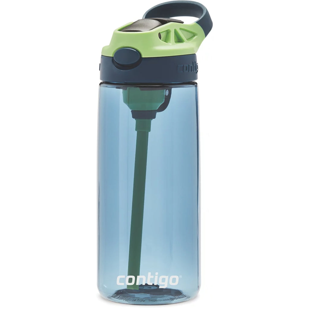 Contigo Kid's 20 oz. AutoSpout Straw Water Bottle - Juniper/Limelight - 2O70