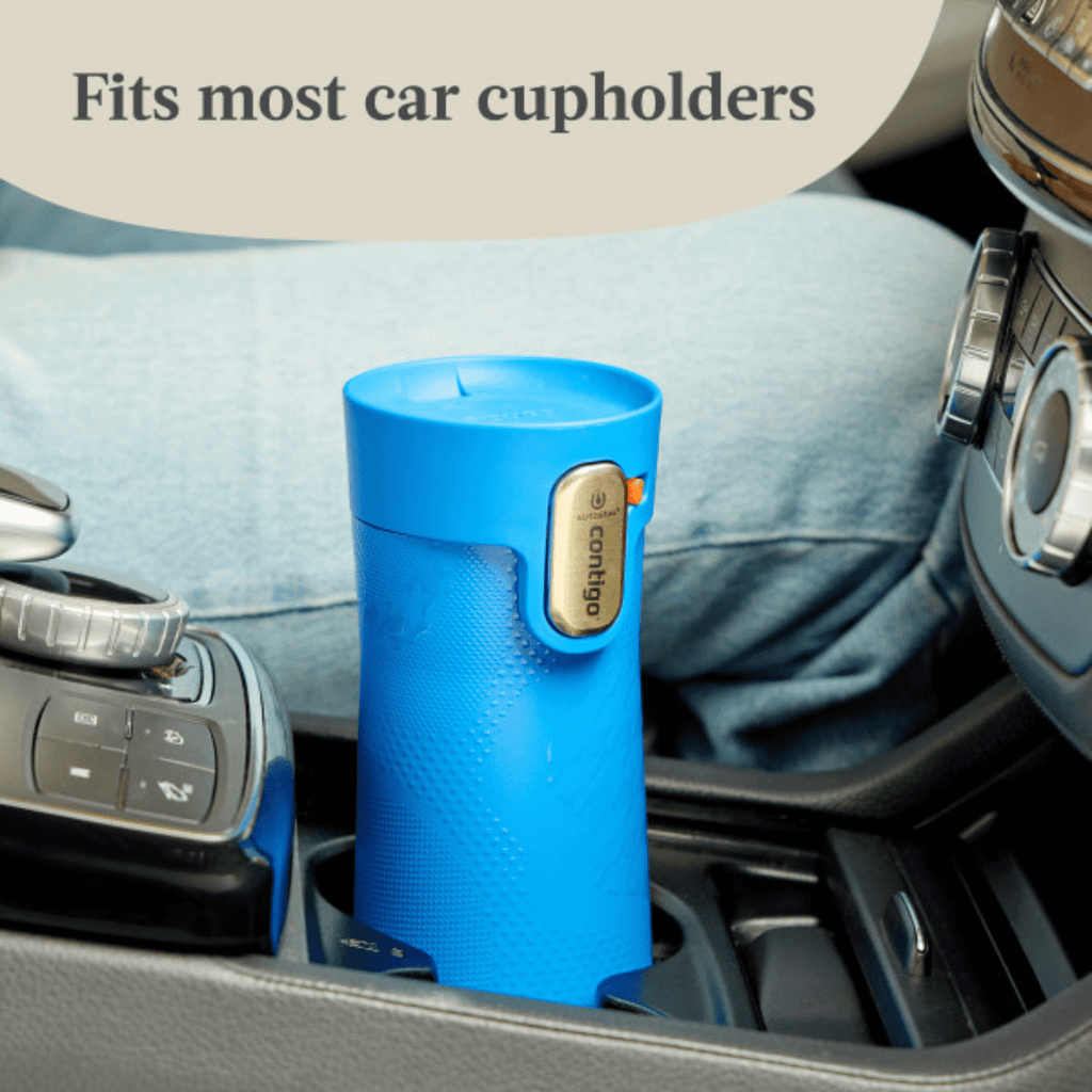 Contigo x Ally Love Autoseal West Loop Vacuum-Insulated Stainless Steel Travel Mug with Easy-Clean Lid, 16 oz, Stellar Jay - O4N3