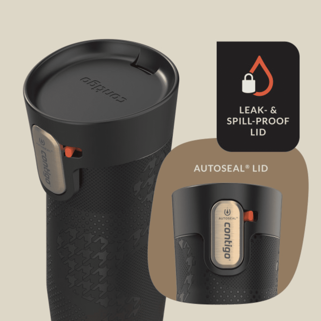 Contigo x Ally Love Autoseal West Loop Vacuum-Insulated Stainless Steel Travel Mug with Easy-Clean Lid, 16 oz, Stellar Jay - O4N3