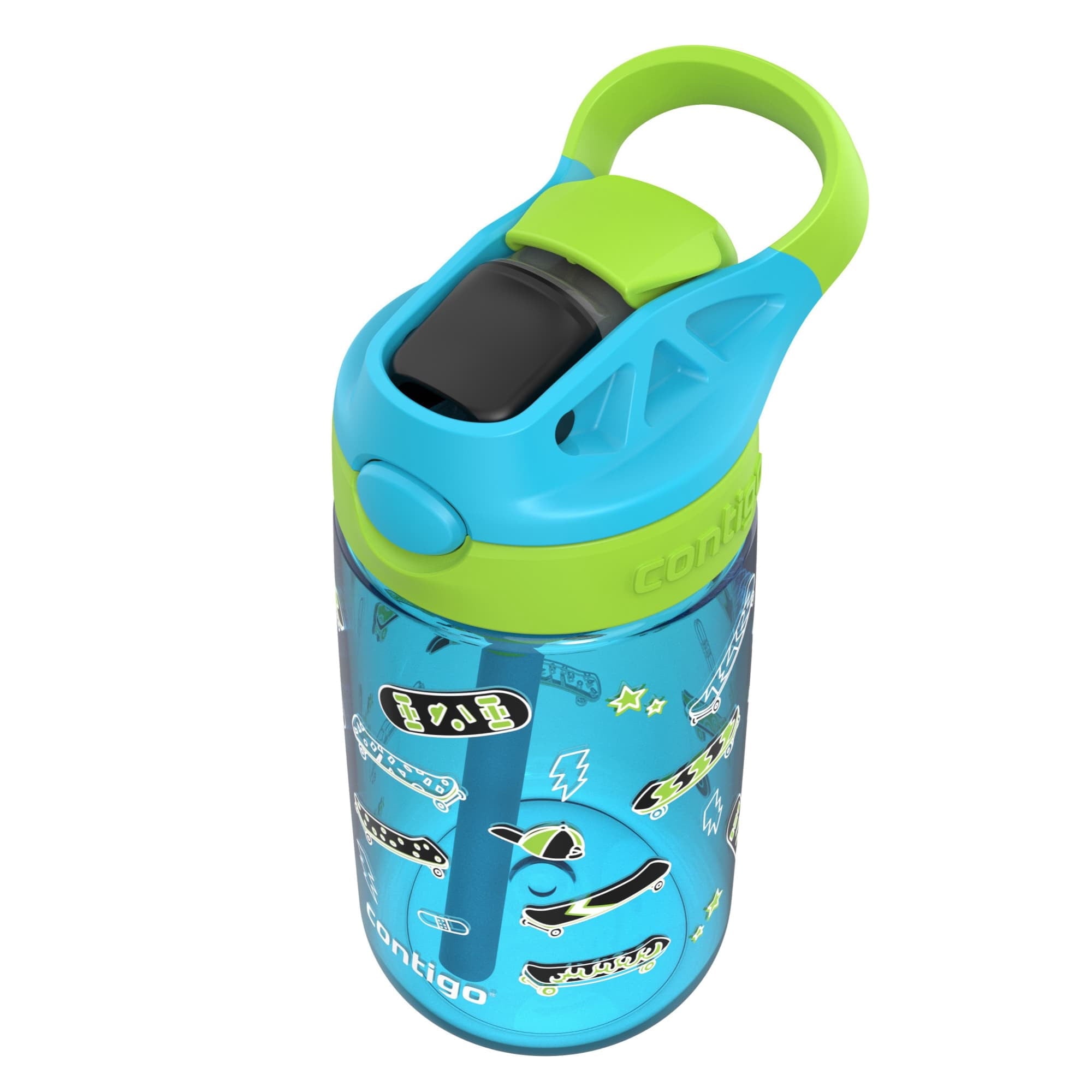 Contigo Aubrey Leak-Proof Spill-Proof Water Bottle, Blue, 14 oz. - RICH