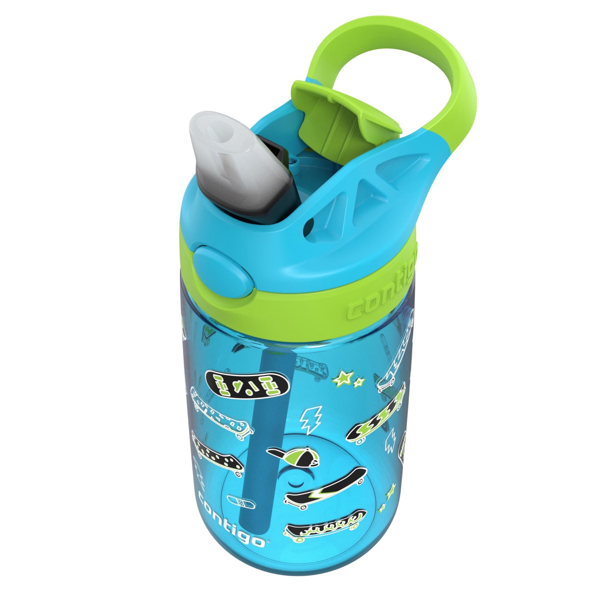 Contigo Aubrey Leak-Proof Spill-Proof Water Bottle, Blue, 14 oz. - RICH