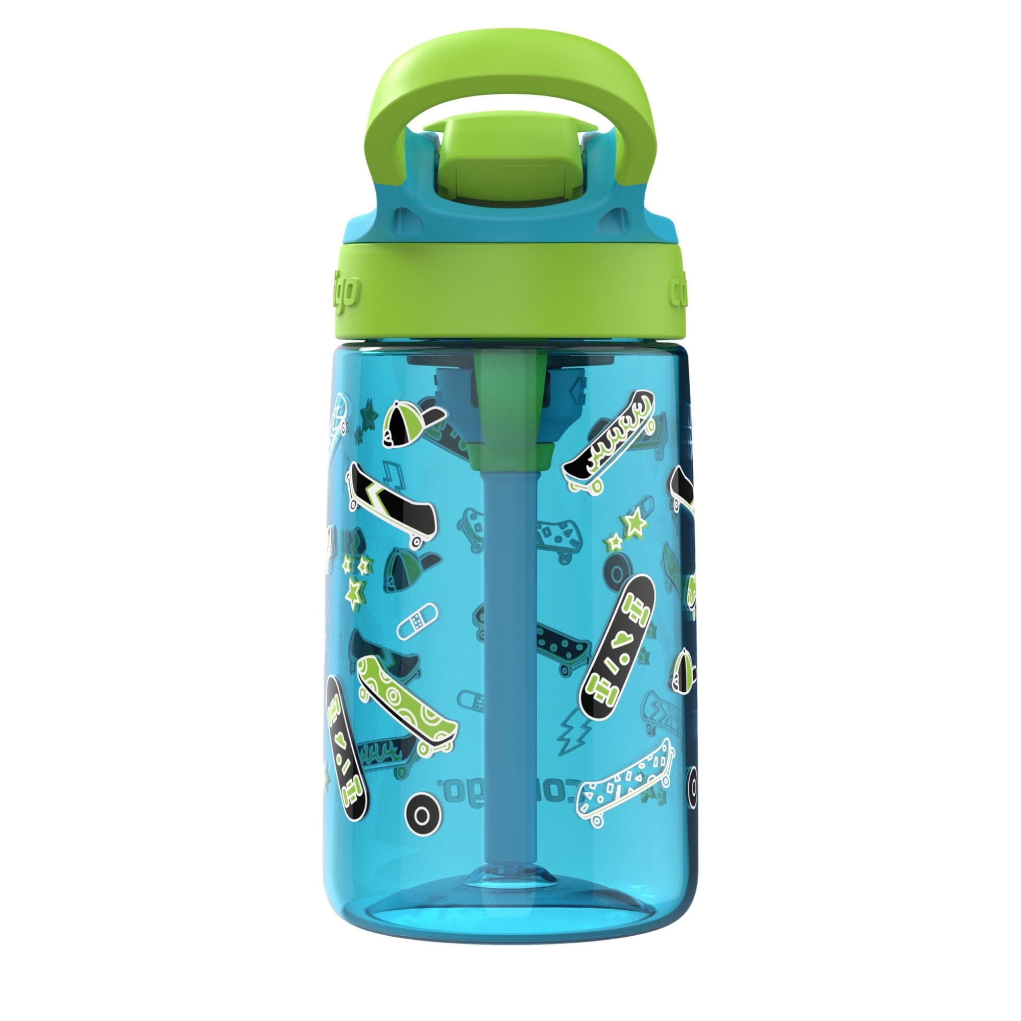 Contigo Aubrey Leak-Proof Spill-Proof Water Bottle, Blue, 14 oz. - RICH