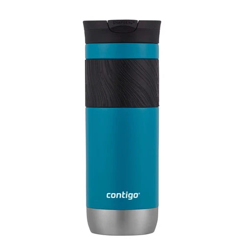 Travel Mug Contigo Leak-proof Lid Stainless Steel Thermos 20oz Coffee Tea cup - B5EU