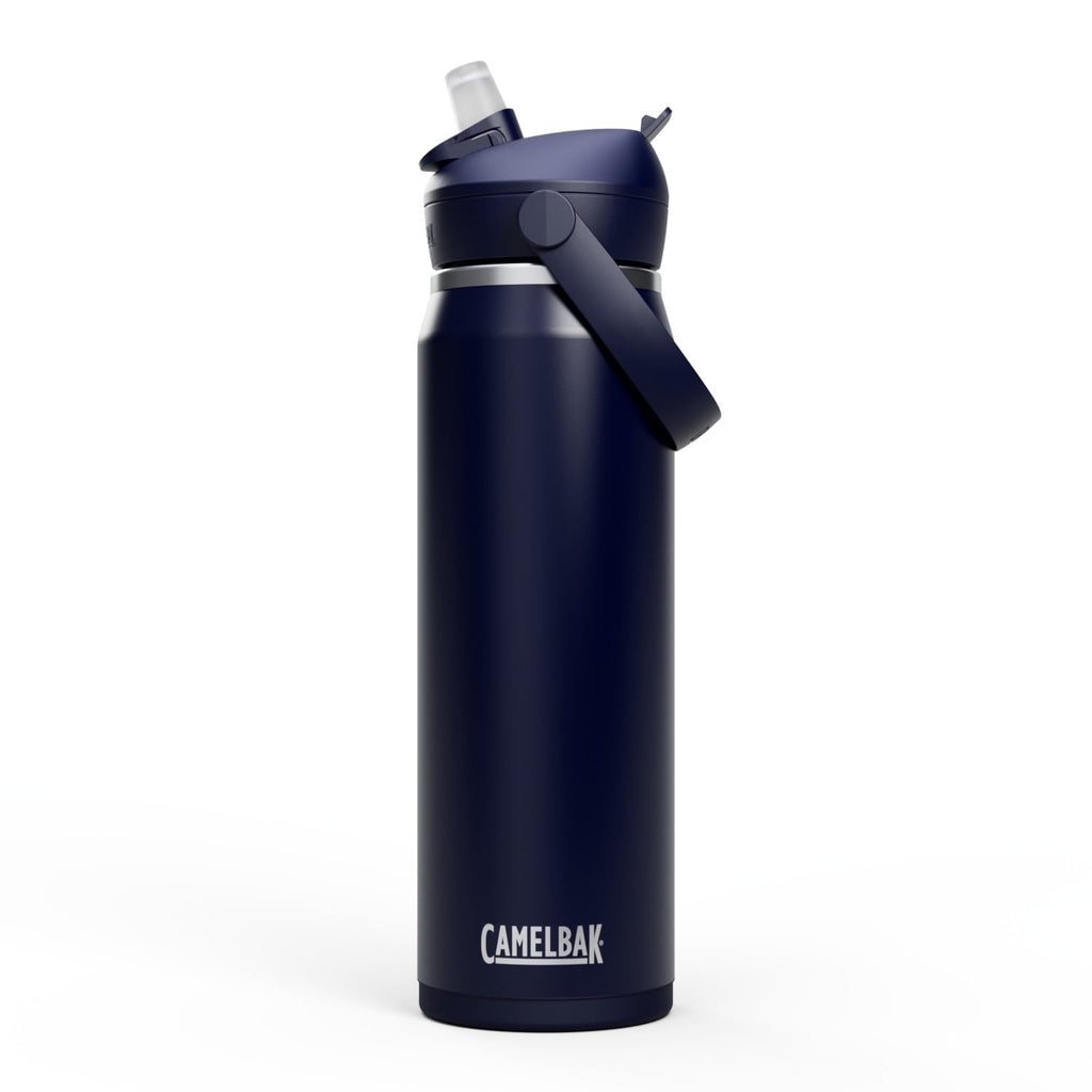 CamelBak Thrive™ Flip Straw Insulated Stainless Steel Water Bottle, 25 oz, Navy - IKBG