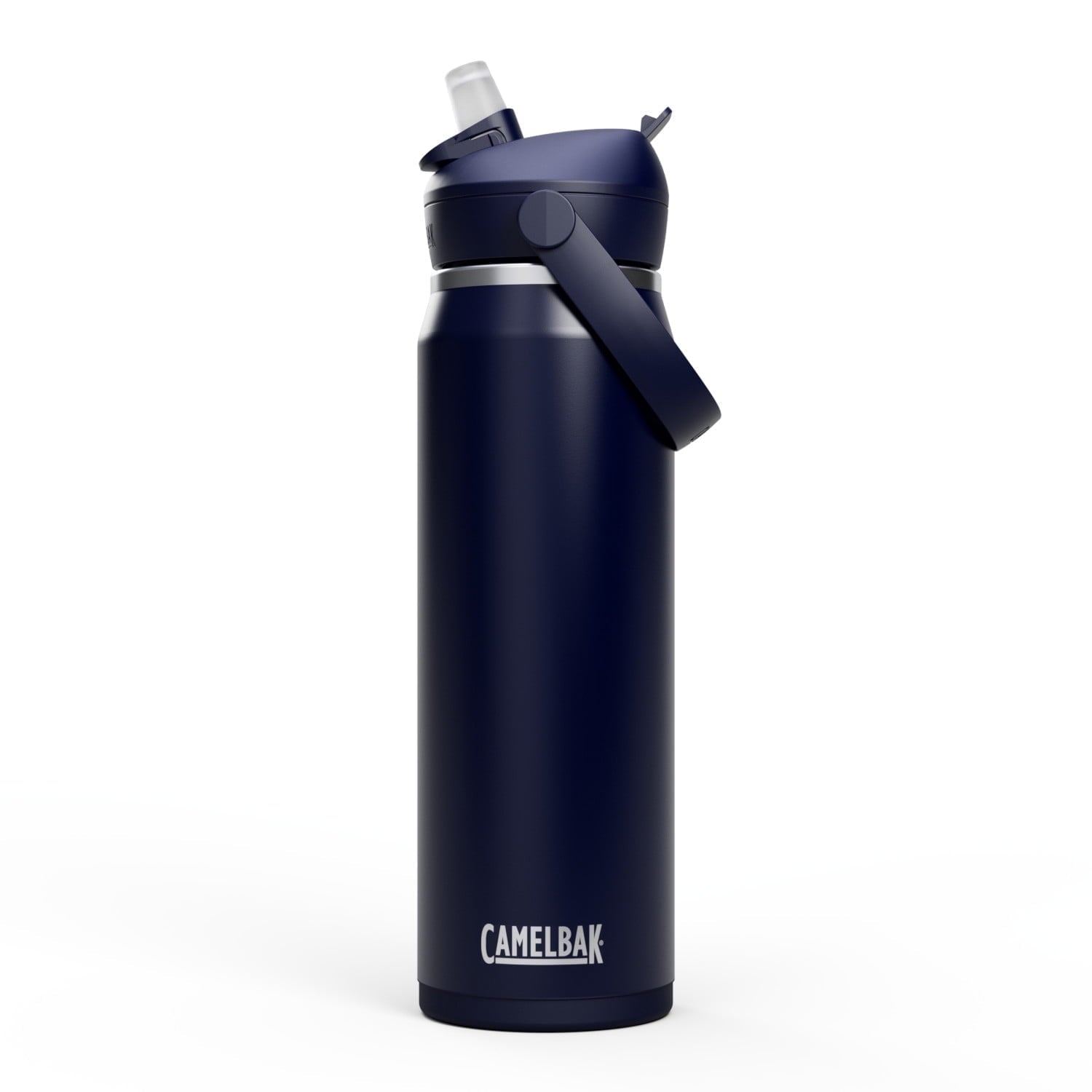 CamelBak Thrive™ Flip Straw Insulated Stainless Steel Water Bottle, 25 oz, Navy - IKBG