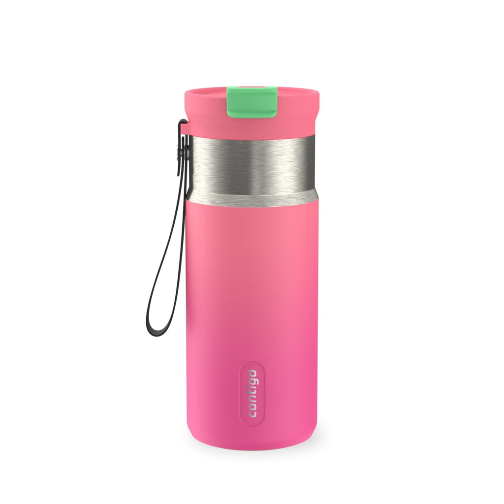 Contigo DualSip 16 oz Compact Leakproof Insulated Water Bottle with 2-Way Lid - WX2D