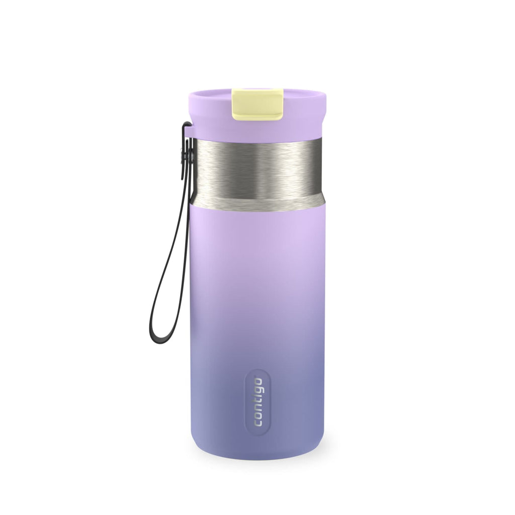 Contigo DualSip 16 oz Compact Leakproof Insulated Water Bottle with 2-Way Lid - WX2D