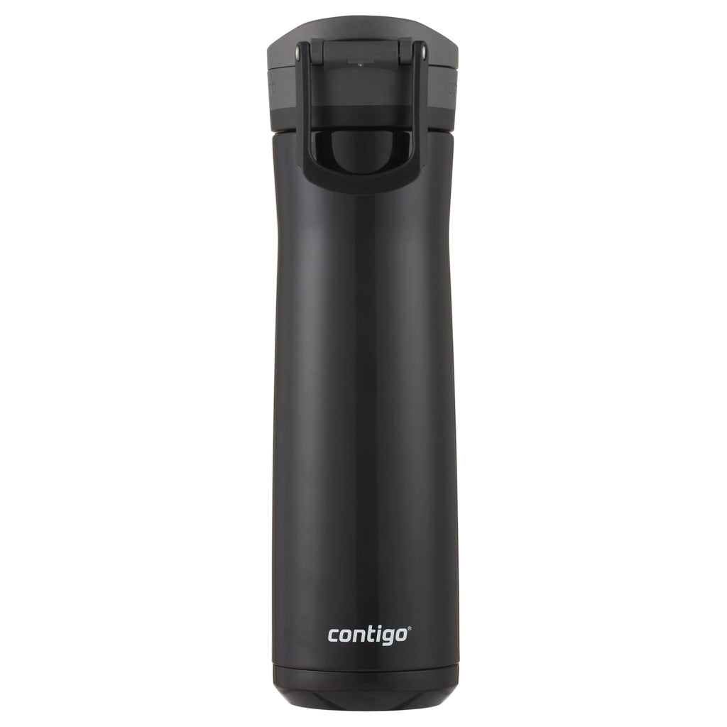 Contigo Jackson Chill  Bundle 2 Water Bottles Black 24oz and Pink  20oz with Autopop Lid - MZHL