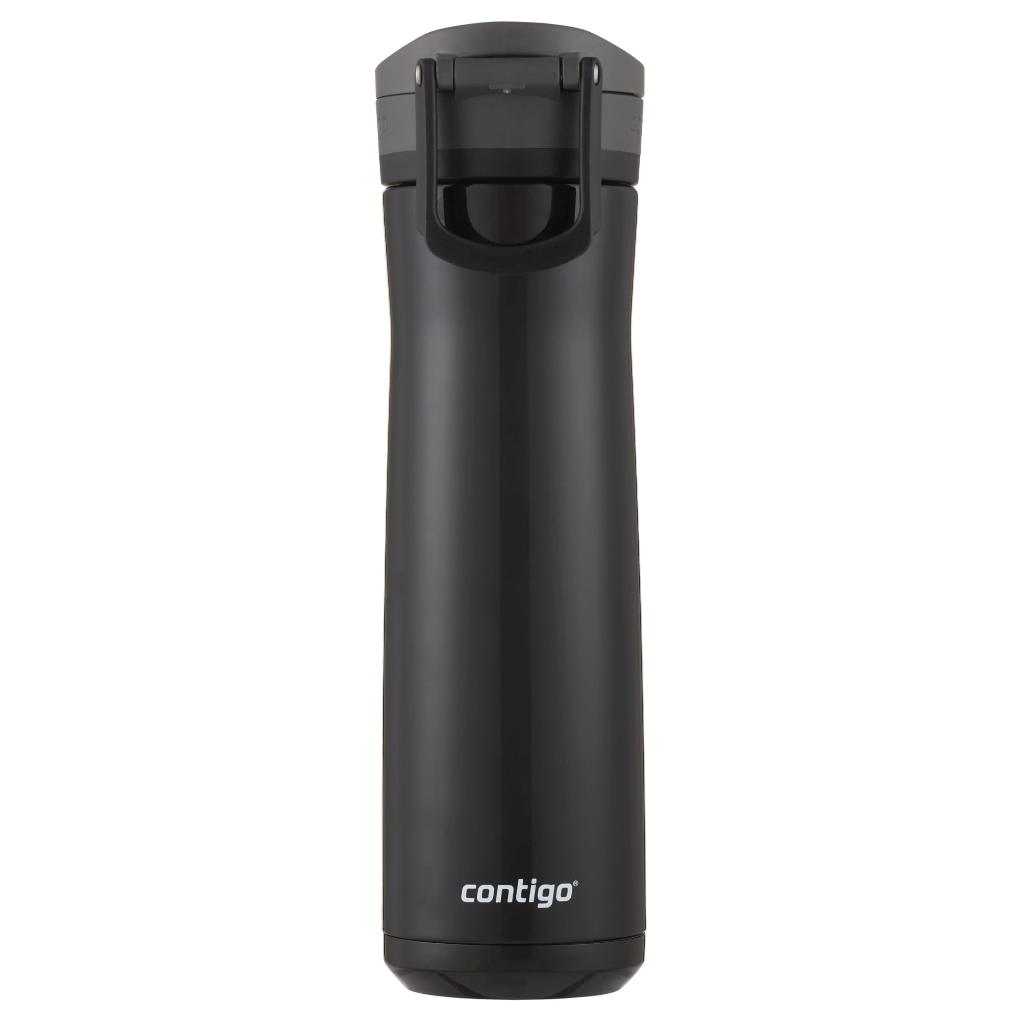 Contigo Jackson Chill  Bundle 2 Water Bottles Black 24oz and Pink  20oz with Autopop Lid - MZHL