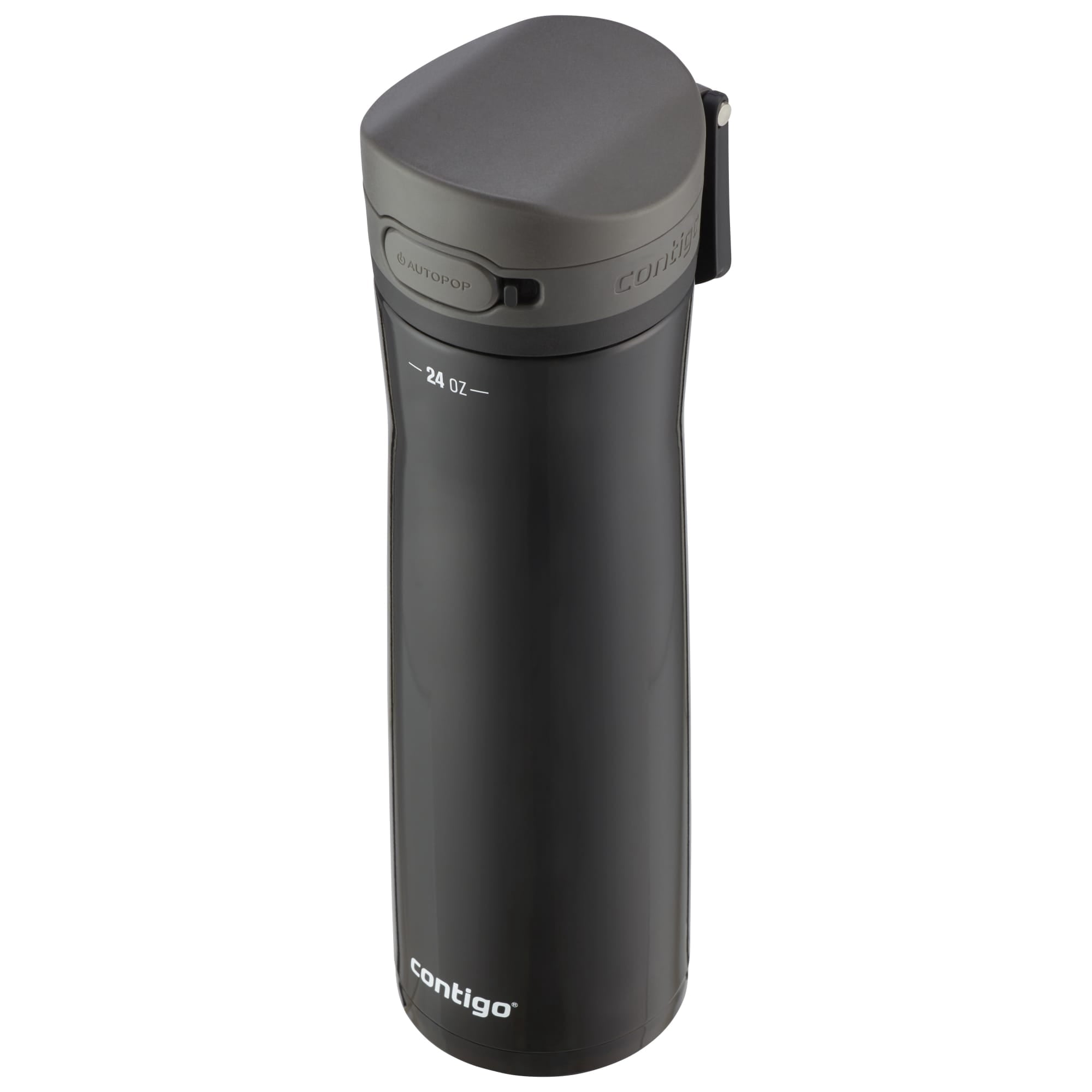 Contigo Jackson Chill  Bundle 2 Water Bottles Black 24oz and Pink  20oz with Autopop Lid - MZHL