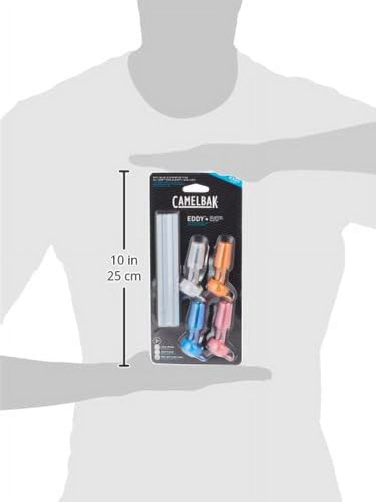 CamelBak eddy+ Kids 4-pack, Bite Valve &amp; Straws, Multi Color - NKIJ