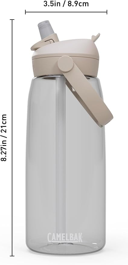 Camelbak Thrive™ Flip Straw Water Bottle 32oz, Clear - O1O9