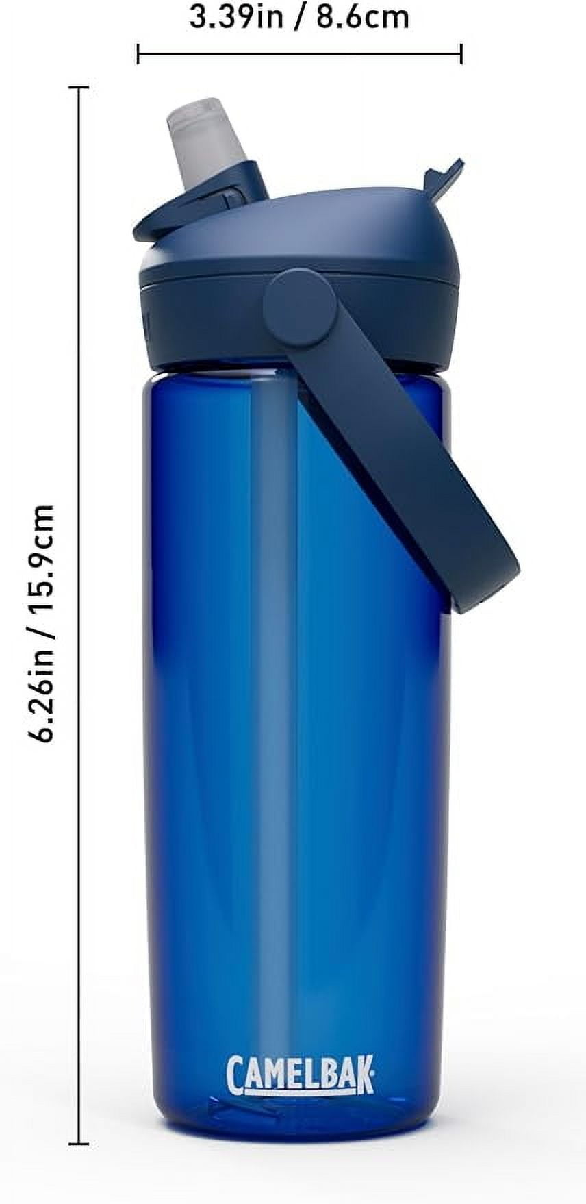 Camelbak Thrive Flip Straw 20oz Water Bottle, Charcoal - XGLH