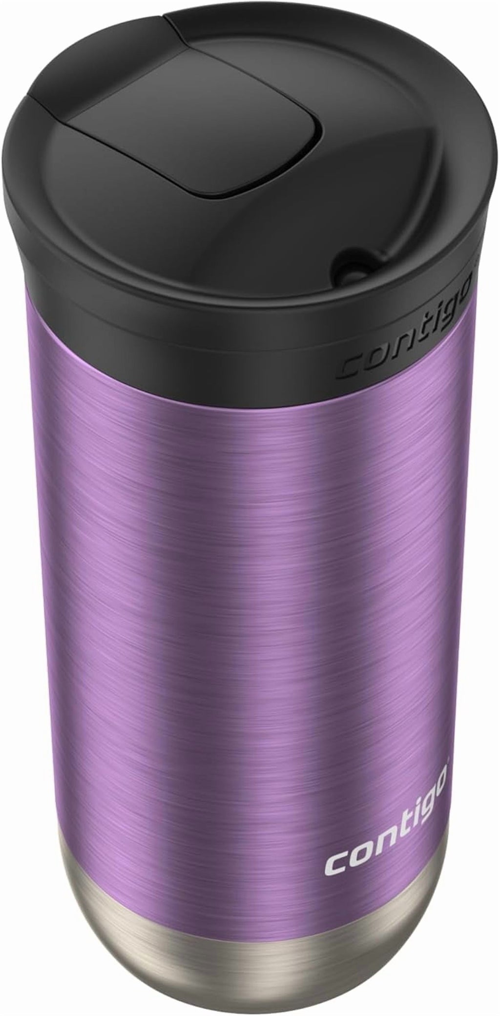 Contigo Huron SnapSeal Insulated Travel Tumbler, Purple Panzy Color 16 oz (473 mL) - D2S4