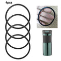 PULMCheerge 4 Pack Gaskets Compatible with Contigo Snapseal Byron Travel Mug 16oz &amp; 20oz, Replacement Rubber Seal for Contigo Snapseal Lid, Replacement Silicone Part for Contigo Coffee Travel Tumbler - B729