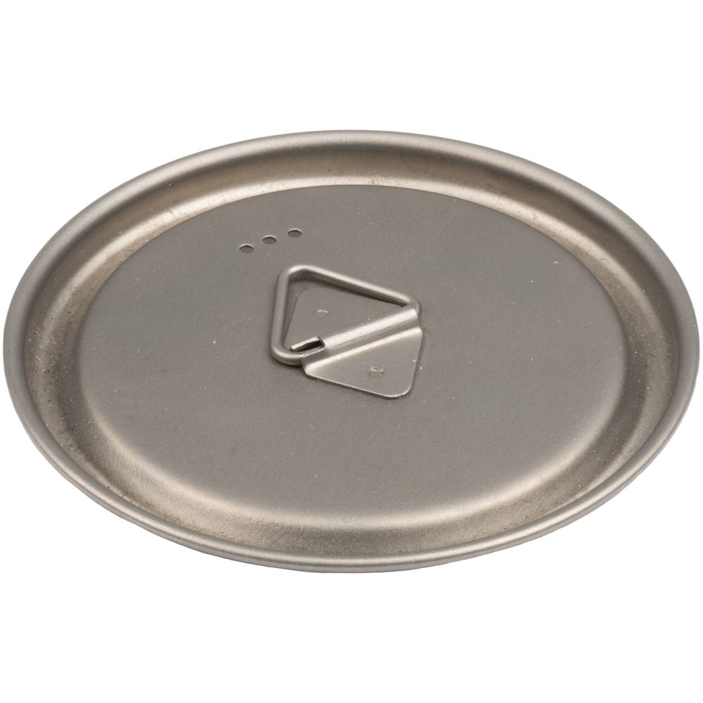 Olicamp Titanium Space Saver Mug with Lid, Nests Nalgene Bottle Inside, Lightweight and Compact, Perfect for Camping and Backpacking, 550mL - 2A9A