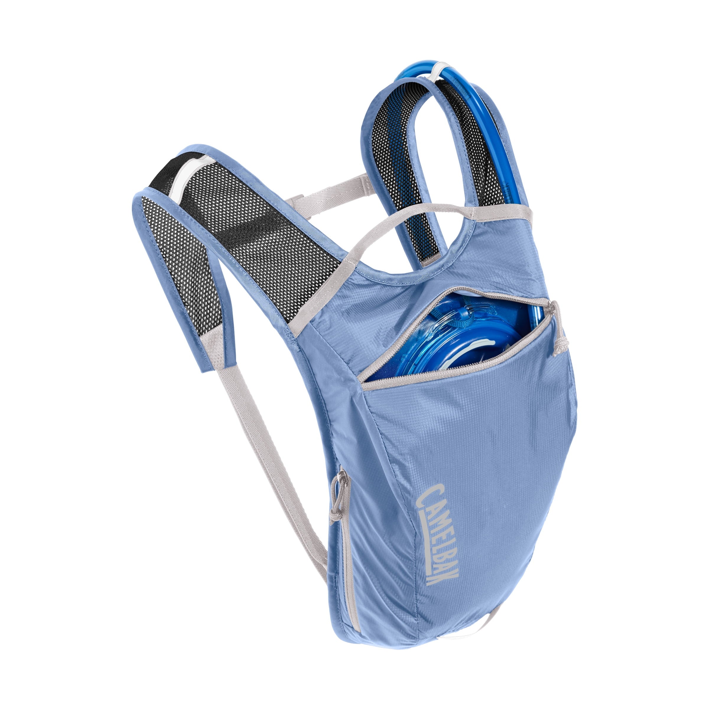Camelbak Hydrobak Light 50oz Hydration Pack, Black/Silver - 5OOA