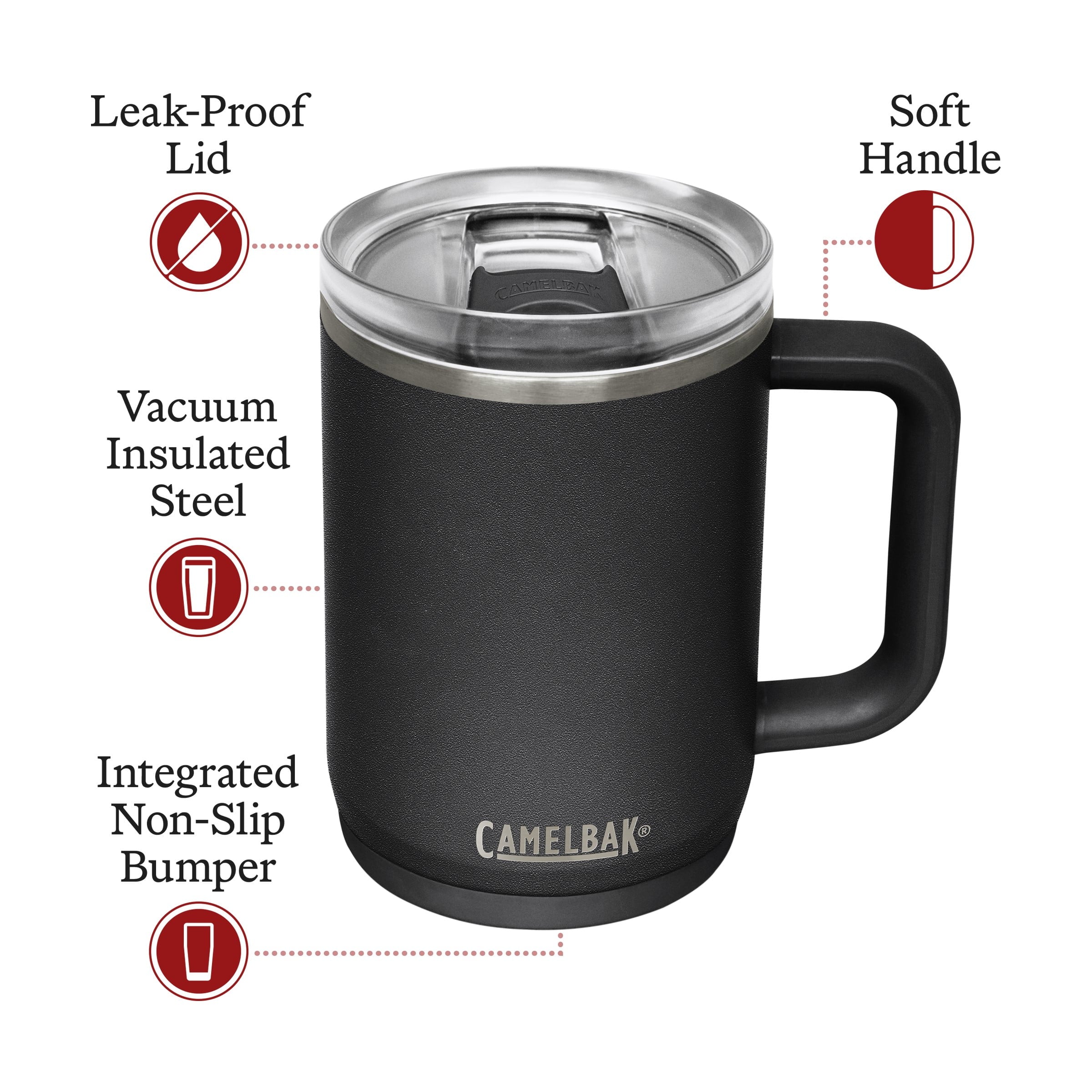 CamelBak Thrive™ Insulated Stainless Steel Mug 16oz, Black - N721