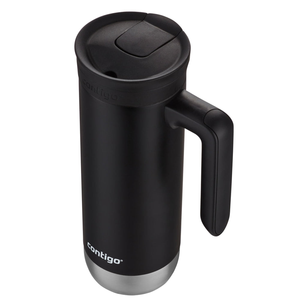 Contigo Huron 2.0 Stainless Steel Travel Mug with SNAPSEAL Lid and Handle in Black, 20 fl oz. - I5GP